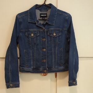 Lands' End Woman Blue Denim Jacket